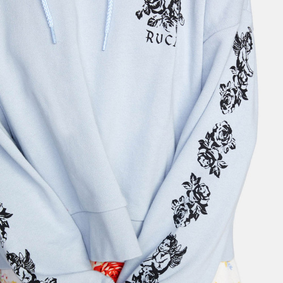 RVCA Γυναικείο φούτερ The Good And Bad - Cropped Hoodie For Women